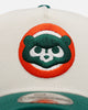 New Era Chicago Cubs 'Citrus' 9FORTY A-Frame Snapback Chrome/Green/Orange