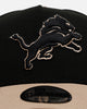 New Era Detroit Lions 'Desert Nights' 9FORTY A-Frame Snapback Black/Camel