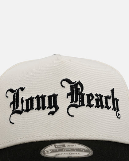 New Era Long Beach 'Homage' 9FORTY A-Frame Snapback Chrome/Black