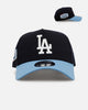 New Era Los Angeles Dodgers 'Ocean' 9FORTY A-Frame Snapback Navy/Sky Blue