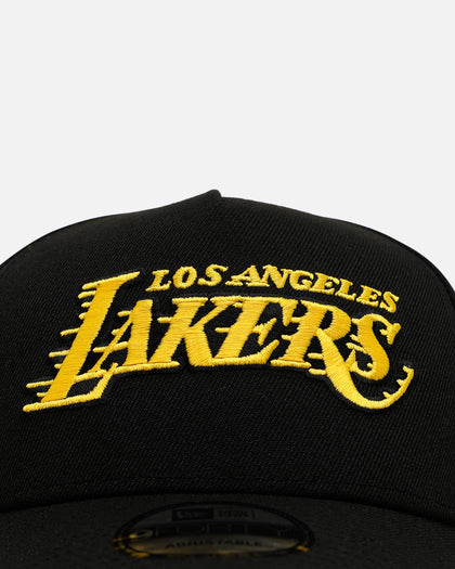 New Era Los Angeles Lakers 'Homage' 9FORTY A-Frame Snapback Black