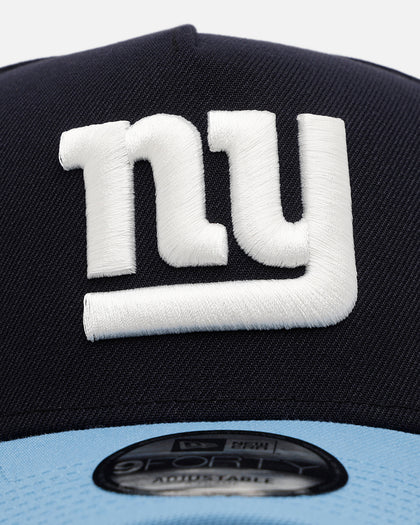 New Era New York Giants 'Ocean' 9FORTY A-Frame Snapback Navy/Sky Blue