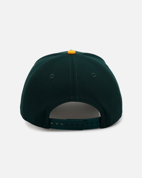 New Era Oakland Athletics 'Homage' 9FORTY A-Frame Snapback Green/Yellow