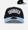 New Era Oklahoma City Thunder 'Ocean' 9FORTY A-Frame Snapback Navy/Sky Blue