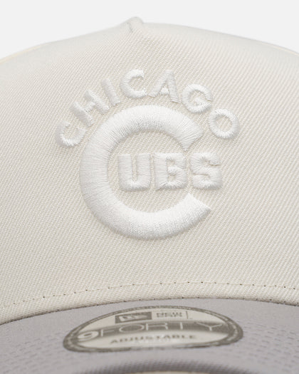 New Era Chicago Cubs 'Too Clean' 9FORTY A-Frame Snapback Chrome
