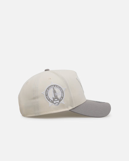 New Era Cleveland Guardians 'Too Clean' 9FORTY A-Frame Snapback Chrome