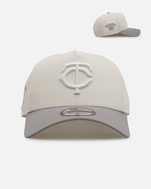 New Era Minnesota Twins 'Too Clean' 9FORTY A-Frame Snapback Chrome