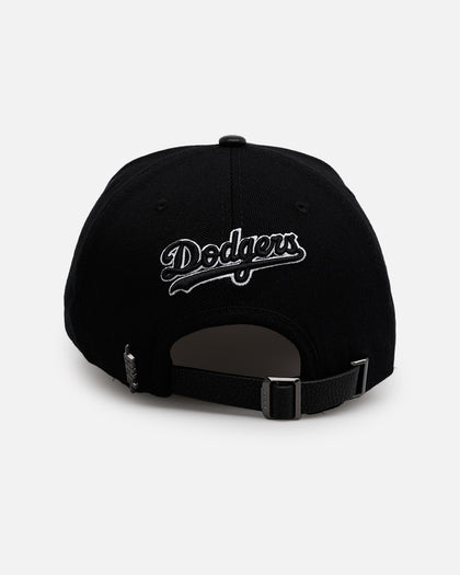 Pro Standard Los Angeles Dodgers 'Black Chenille' Pro Pinch Strapback Black