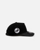 Pro Standard Los Angeles Dodgers 'Black Chenille' Pro Pinch Strapback Black