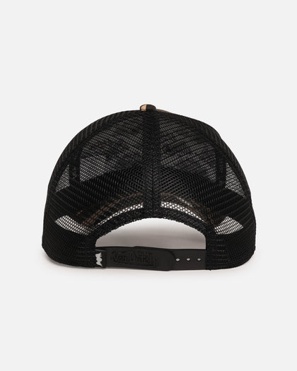 Von Dutch Trucker Snapback Hat Brown Camo
