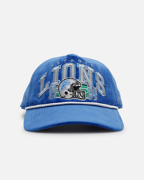 47 Brand Detroit Lions 47' Hitch Snapback Blue