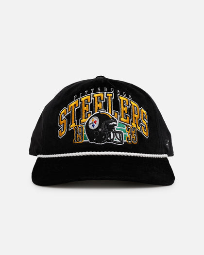 47 Brand Pittsburgh Steelers 47' Hitch Snapback Black