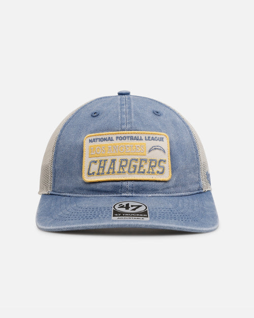 47 Brand Los Angeles Chargers 'Canteen' '47 Trucker Snapback Blue