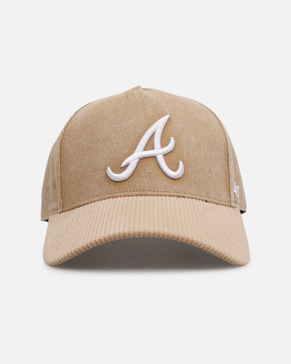 47 Brand Atlanta Braves 'Apollo Cord Khaki' Hitch Snapback Khaki