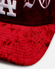 New Era Los Angeles Dodgers 'Velvet Gothic Script' 9FORTY A-Frame Snapback Maroon