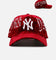 New Era New York Yankees 'Velvet Gothic Script' 9FORTY A-Frame Snapback Maroon