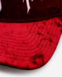 New Era Philadelphia Phillies 'Velvet Gothic Script' 9FORTY A-Frame Snapback Maroon