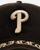New Era Philadelphia Phillies 'Washed Gothic Visor' 9OFRTY A-Frame Snapback Black