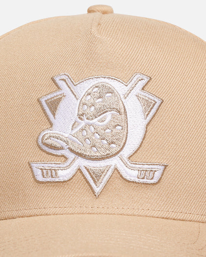 47 Brand Anaheim Ducks 47 MVP DT Snapback Khaki/White