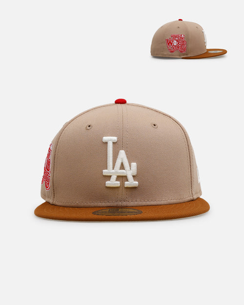 New Era Los Angeles Dodgers 'Root Beer Float' 59FIFTY Fitted Camel