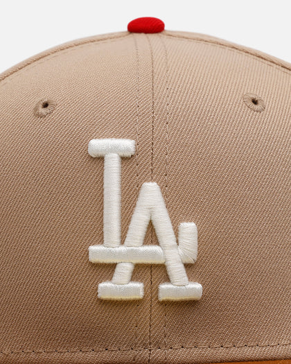 New Era Los Angeles Dodgers 'Root Beer Float' 59FIFTY Fitted Camel