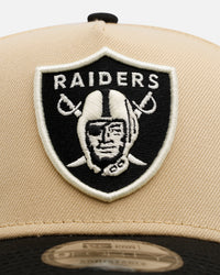 New Era Las Vegas Raiders 'Vintage' 9FORTY A-Frame Snapback Vegas Gold