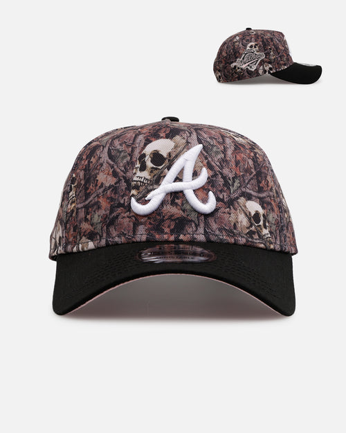 New Era Atlanta Braves 'Camo Skulls' 9FORTY A-Frame Snapback Camo