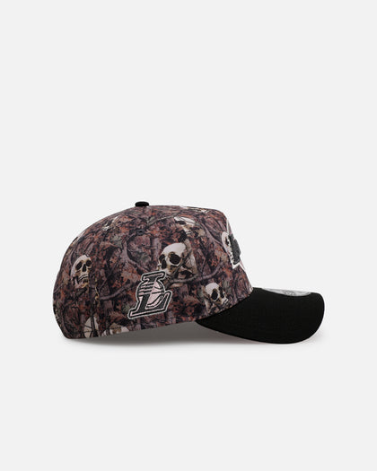 New Era Los Angeles Lakers 'Camo Skulls' 9FORTY A-Frame Snapback Camo