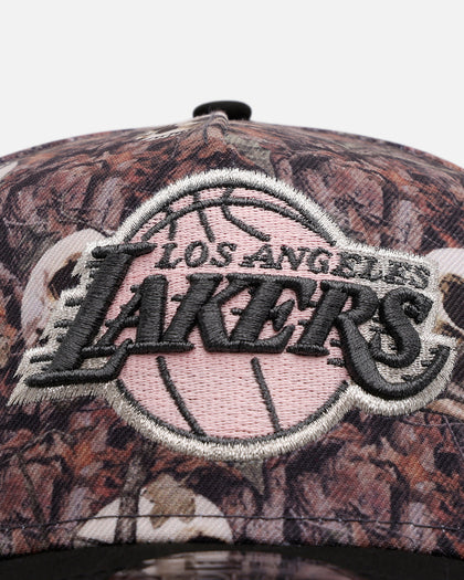 New Era Los Angeles Lakers 'Camo Skulls' 9FORTY A-Frame Snapback Camo