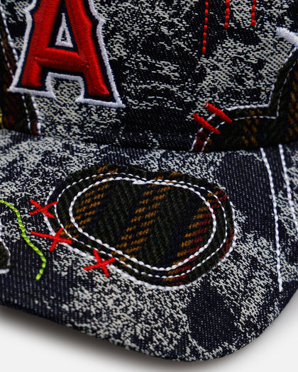 New Era Los Angeles Angels 'Running Stitch' 9FORTY A-Frame Snapback Multi