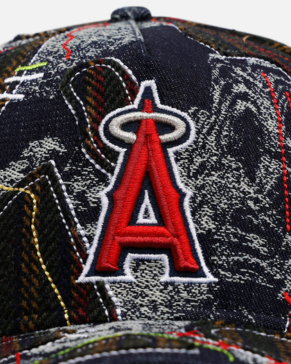 New Era Los Angeles Angels 'Running Stitch' 9FORTY A-Frame Snapback Multi
