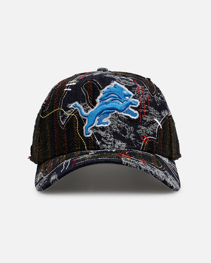 New Era Detroit Lions 'Running Stitch' 9FORTY A-Frame Snapback Multi