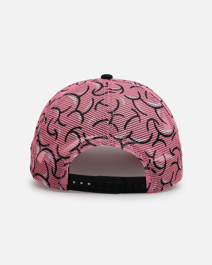 New Era New York Yankees 'Thoughtful' 9FORTY A-Frame Trucker Snapback Black/Pink