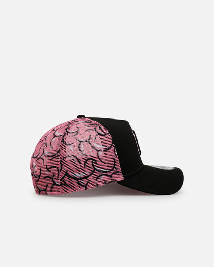 New Era New York Yankees 'Thoughtful' 9FORTY A-Frame Trucker Snapback Black/Pink