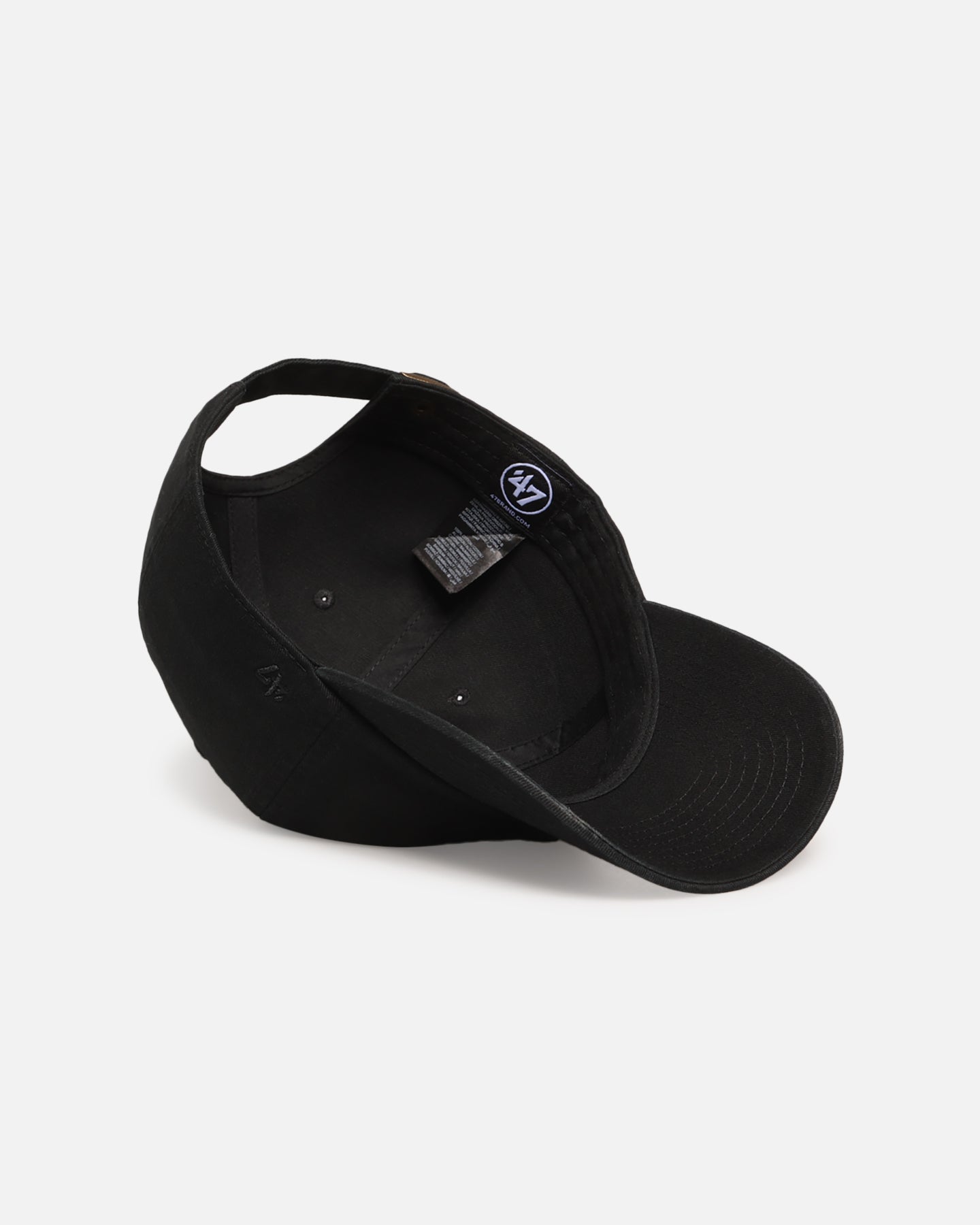 47 Brand Arsenal 47 Clean Up Strapback Black/Black | Culture Kings