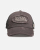 Von Dutch Distressed Patch Trucker Snapback Grey