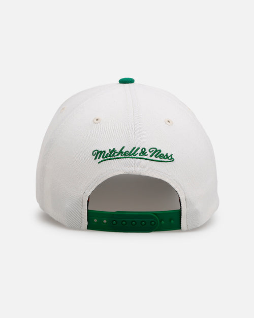 Mitchell & Ness Boston Celtics 'NBA Elite Finals' MVP Snapback Cream/Green