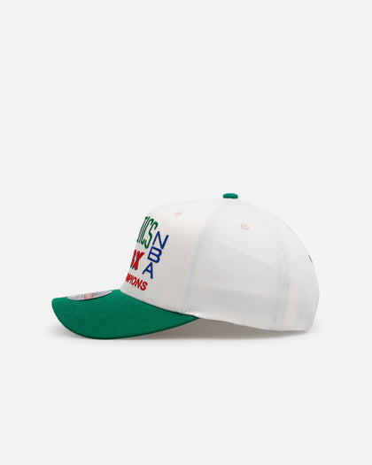 Mitchell & Ness Boston Celtics 'NBA Elite Finals' MVP Snapback Cream/Green