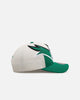 Mitchell & Ness Boston Celtics 'Shark Tooth' Pro Pinch Snapback Cream/Green