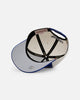 Mitchell & Ness New York Knicks 'Shark Tooth' Pro Pinch Snapback Cream/Blue