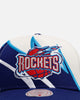 Mitchell & Ness Houston Rockets 'Shark Tooth' Pro Pinch Snapback Cream/Navy