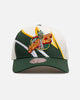 Mitchell & Ness Seattle SuperSonics 'Shark Tooth' Pro Pinch Snapback Cream/Green