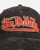 Von Dutch Von Dutch Dad Strapback Hat Washed Black