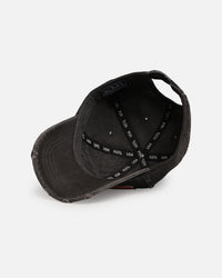 Von Dutch Von Dutch Dad Strapback Hat Washed Black