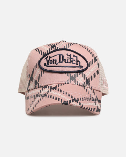 Von Dutch Von Dutch Trucker Snapback Hat Pink