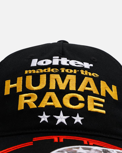 Loiter Neo Military Snapback Hat Black