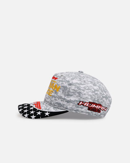 Loiter Neo Military Snapback Hat Snow Camo