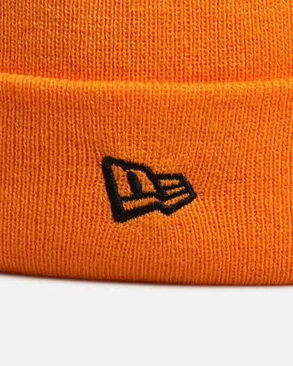 New Era X Mclaren Essential Cuff Knit Beanie Orange