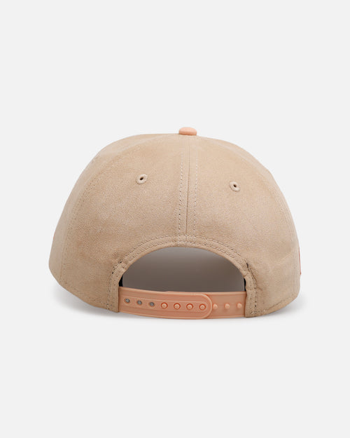 New Era Mexico National Baseball Team 'Peach Suede' 9FORTY A-Frame Snapback Peach