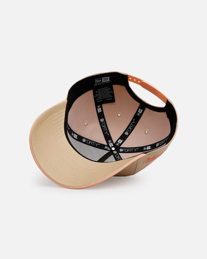 New Era Mexico National Baseball Team 'Peach Suede' 9FORTY A-Frame Snapback Peach